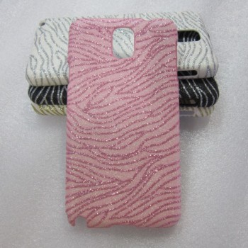 Эксклюзивный пластиковый дизайнерский чехол с аппликацией ручной работы серия Флора для Samsung Galaxy Note 3 Розовый