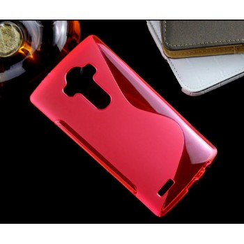 Силиконовый S чехол для LG G4 Красный