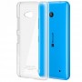 Пластиковый транспарентный чехол для Microsoft Lumia 640, цвет Белый