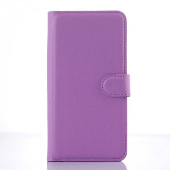 Чехол портмоне подставка с защелкой для ZTE Blade S6 Plus Фиолетовый