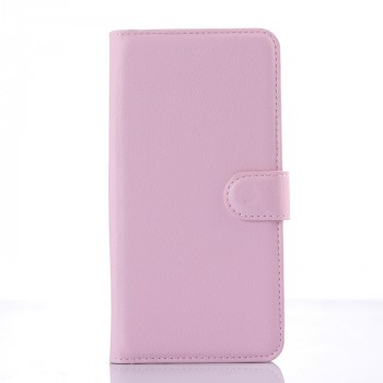 Чехол портмоне подставка с защелкой для ZTE Blade S6 Plus Розовый