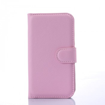 Чехол портмоне подставка с защелкой для Samsung J1 Розовый