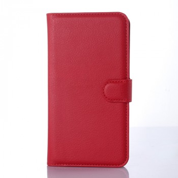 Чехол портмоне подставка с защелкой для Microsoft Lumia 640 XL Красный