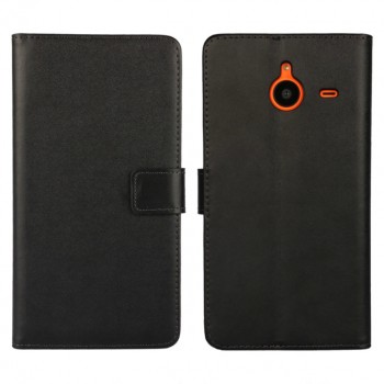 Чехол портмоне подставка с защелкой для Microsoft Lumia 640 XL Черный