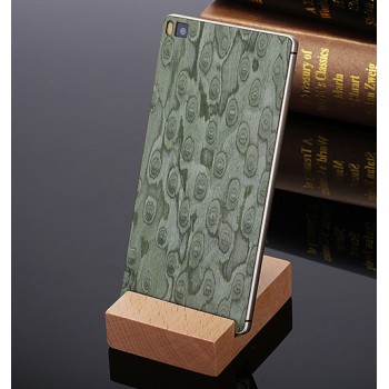Клеевая натуральная деревянная накладка для Huawei P8 Lite 