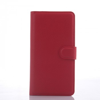 Чехол портмоне подставка с защелкой для Lenovo A7000 Красный