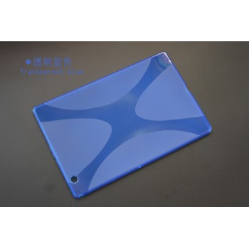 Силиконовый матовый X чехол для Sony Xperia Z4 Tablet Синий
