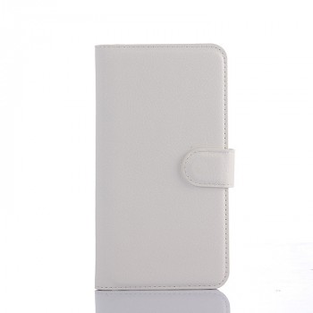 Чехол портмоне подставка с защелкой для Explay Fresh Белый