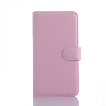 Чехол портмоне подставка с защелкой для Explay Fresh Розовый
