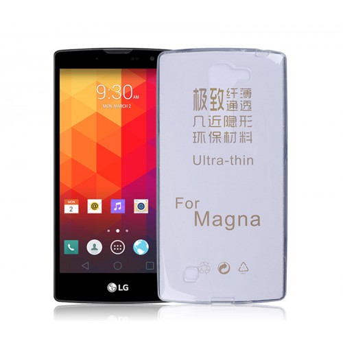 Силиконовый транспарентный чехол для LG Magna
