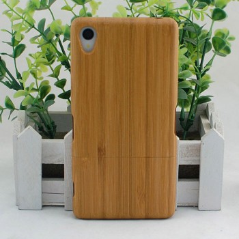 Натуральный деревянный чехол сборного типа из бамбуковых пород для Sony Xperia Z3