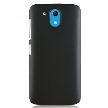 Пластиковый матовый непрозрачный чехол для HTC Desire 526 Серый