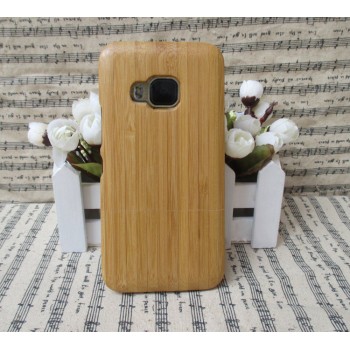 Эксклюзивный натуральный деревянный чехол сборного типа для HTC One M9 Бежевый