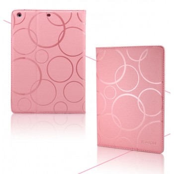 Чехол подставка текстурный для Samsung Galaxy Tab 4 10.1 Розовый