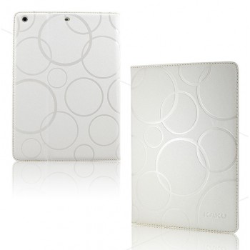 Чехол подставка текстурный для Samsung Galaxy Tab 4 10.1 Белый