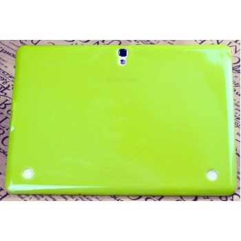 Силиконовый матовый полупрозрачный чехол для Samsung Galaxy Tab S 10.5 Зеленый
