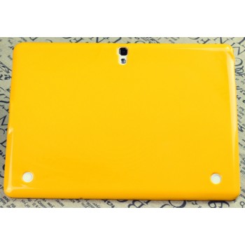 Силиконовый матовый полупрозрачный чехол для Samsung Galaxy Tab S 10.5 Желтый