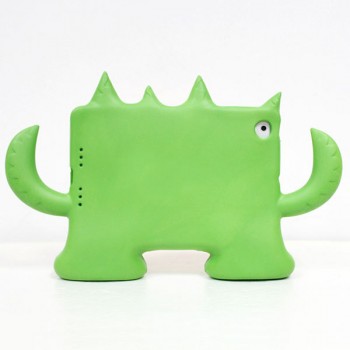 Антиударный силиконовый детский чехол подставка для Ipad Mini 1/2/3 Зеленый