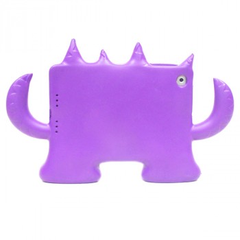 Антиударный силиконовый детский чехол подставка для Ipad Mini 1/2/3 Фиолетовый