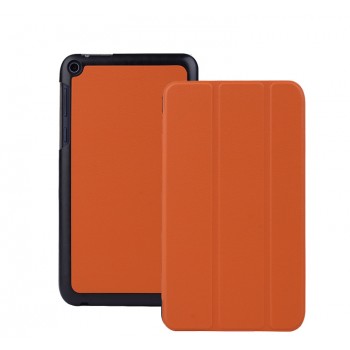 Чехол флип подставка сегментарный для Asus FonePad 8 Оранжевый
