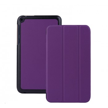 Чехол флип подставка сегментарный для Asus FonePad 8 Фиолетовый