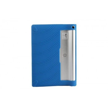Силиконовый матовый текстурный чехол для Lenovo Yoga Tablet 2 8 Синий