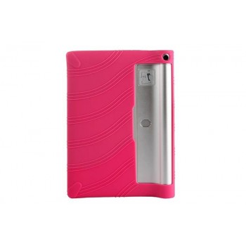 Силиконовый матовый текстурный чехол для Lenovo Yoga Tablet 2 8 Пурпурный
