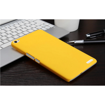 Пластиковый матовый чехол для MediaPad X1 7.0 Желтый
