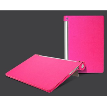 Чехол подставка текстурный для Lenovo Yoga Tablet 2 10 Пурпурный