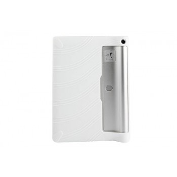 Силиконовый матовый текстурный чехол для Lenovo Yoga Tablet 2 10 Белый