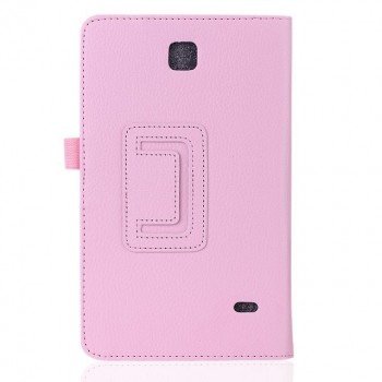 Чехол подставка серия Full Cover для Samsung Galaxy Tab 4 8.0 Розовый