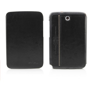 Кожаный чехол подставка для Samsung GALAXY Tab 4 8.0 Черный