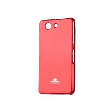 Силиконовый непрозрачный чехол для Sony Xperia Z3 Compact  Красный