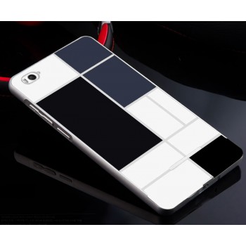 Двухкомпонентный чехол c металлическим бампером с поликарбонатной накладкой и УФ-принтом для Xiaomi Mi4i