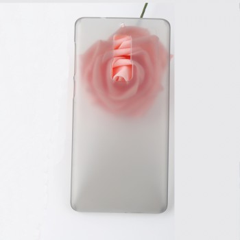 Пластиковый полупрозрачный матовый чехол для Elephone S3 