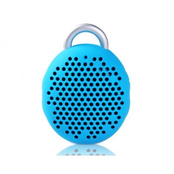 Нанокомпактный переносной Bluetooth 3.0 динамик формат Брелок Голубой