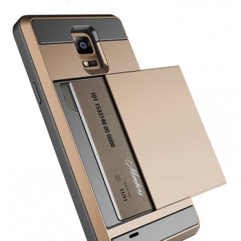 Противоударный двухкомпонентный силиконовый матовый непрозрачный чехол с поликарбонатными вставками экстрим защиты для Samsung Galaxy Note 4