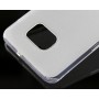 Силиконовый матовый полупрозрачный чехол для Samsung Galaxy S6 Edge Plus