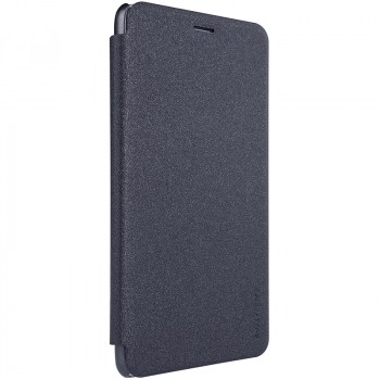Чехол горизонтальная книжка на пластиковой нескользящей премиум основе для Huawei Honor 5C Черный