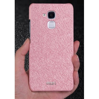 Чехол накладка текстурная отделка Золото для Huawei Honor 5C  Розовый
