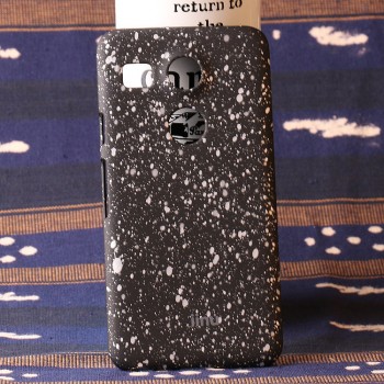 Пластиковый непрозрачный матовый чехол с голографическим принтом Звезды для Google LG Nexus 5X Белый