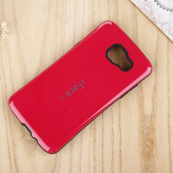 Силиконовый глянцевый непрозрачный эргономичный чехол для Samsung Galaxy A5 (2016) Красный