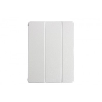 Сегментарный чехол книжка подставка на непрозрачной поликарбонатной основе для Lenovo Tab 2 A10-30/Tab 10 TB-X103F Белый