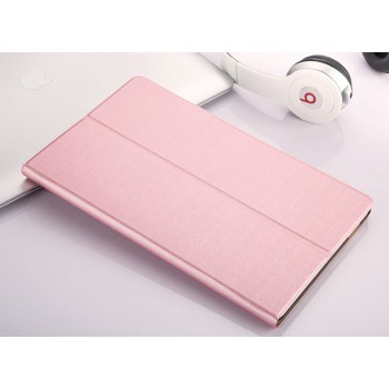 Чехол книжка подставка на непрозрачной поликарбонатной основе для Samsung Galaxy Tab A 10.1 (2016) Розовый