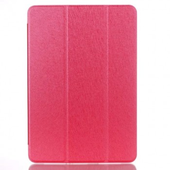 Сегментарный чехол книжка подставка на транспарентной поликарбонатной основе для Samsung Galaxy Tab A 10.1 (2016)  Красный
