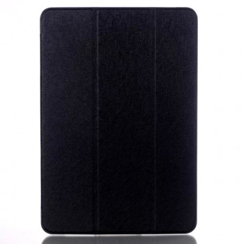 Сегментарный чехол книжка подставка на транспарентной поликарбонатной основе для Samsung Galaxy Tab A 10.1 (2016)  Черный