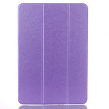 Сегментарный чехол книжка подставка на транспарентной поликарбонатной основе для Samsung Galaxy Tab A 10.1 (2016)  Фиолетовый