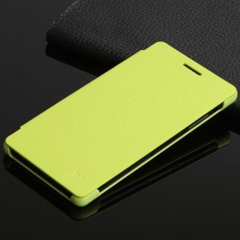 Чехол горизонтальная книжка на пластиковой основе для Huawei P8 Lite Зеленый