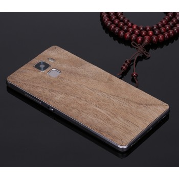 Экстратонкая клеевая натуральная деревянная накладка для Huawei Honor 7