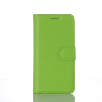 Чехол портмоне подставка на пластиковой основе на магнитной защелке для Xiaomi MI5 Зеленый